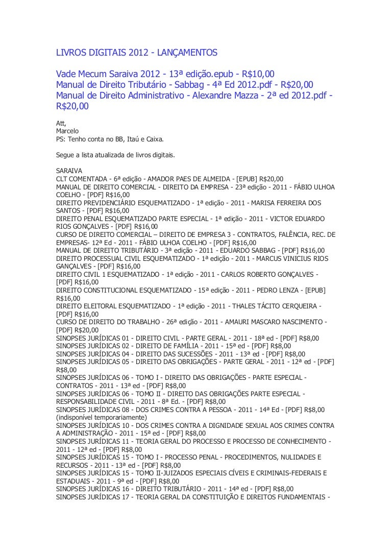 Direito Administrativo Esquematizado Epub